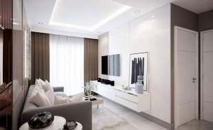 6 mẫu thiết kế căn hộ chung cư 1 phòng ngủ ấn tượng 2024